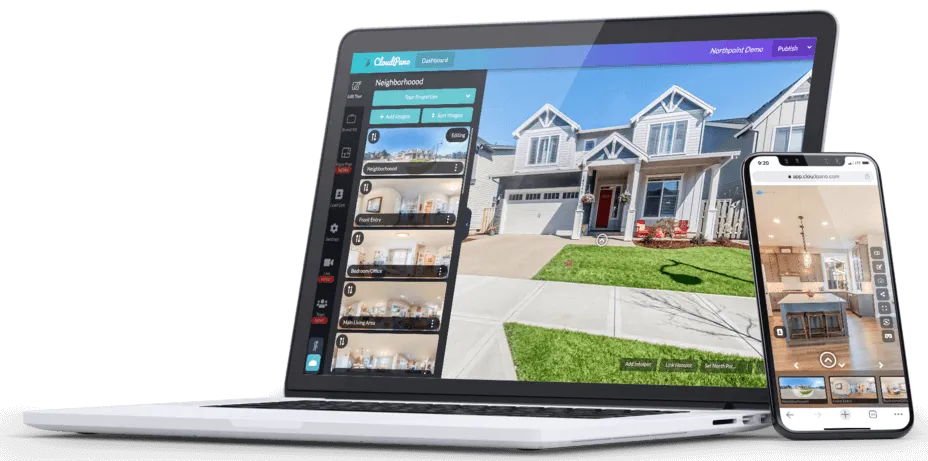 CloudPano Software Interface